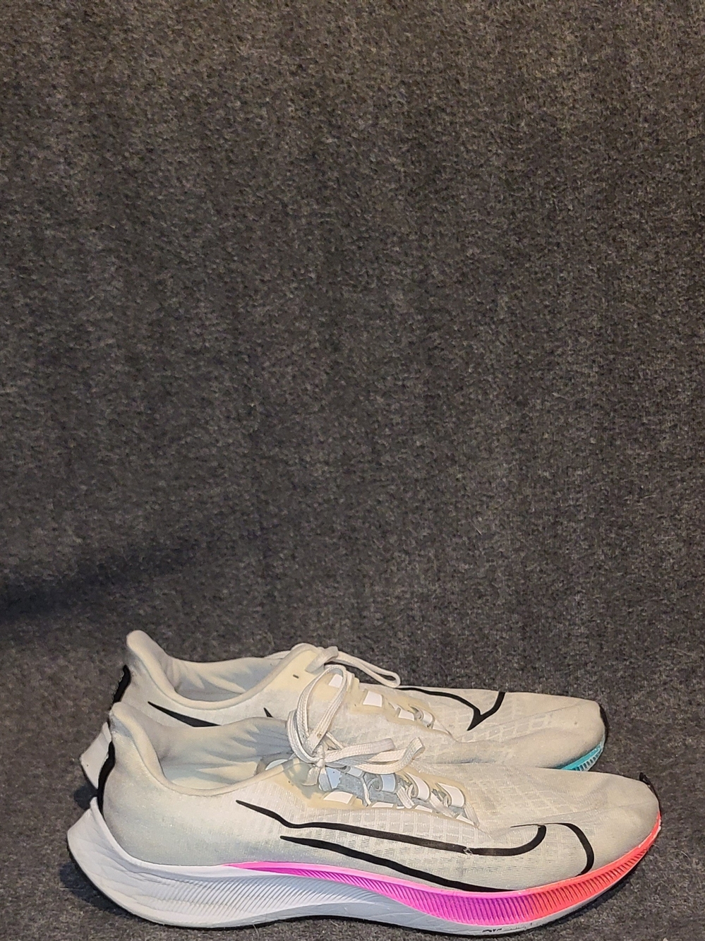 Nike Air Zoom Pegasus 37 White Multi Size 15 BQ9646-103